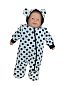 "МоёДитё" комбинезон с ушками в горошек КБ160 "Магнолия"